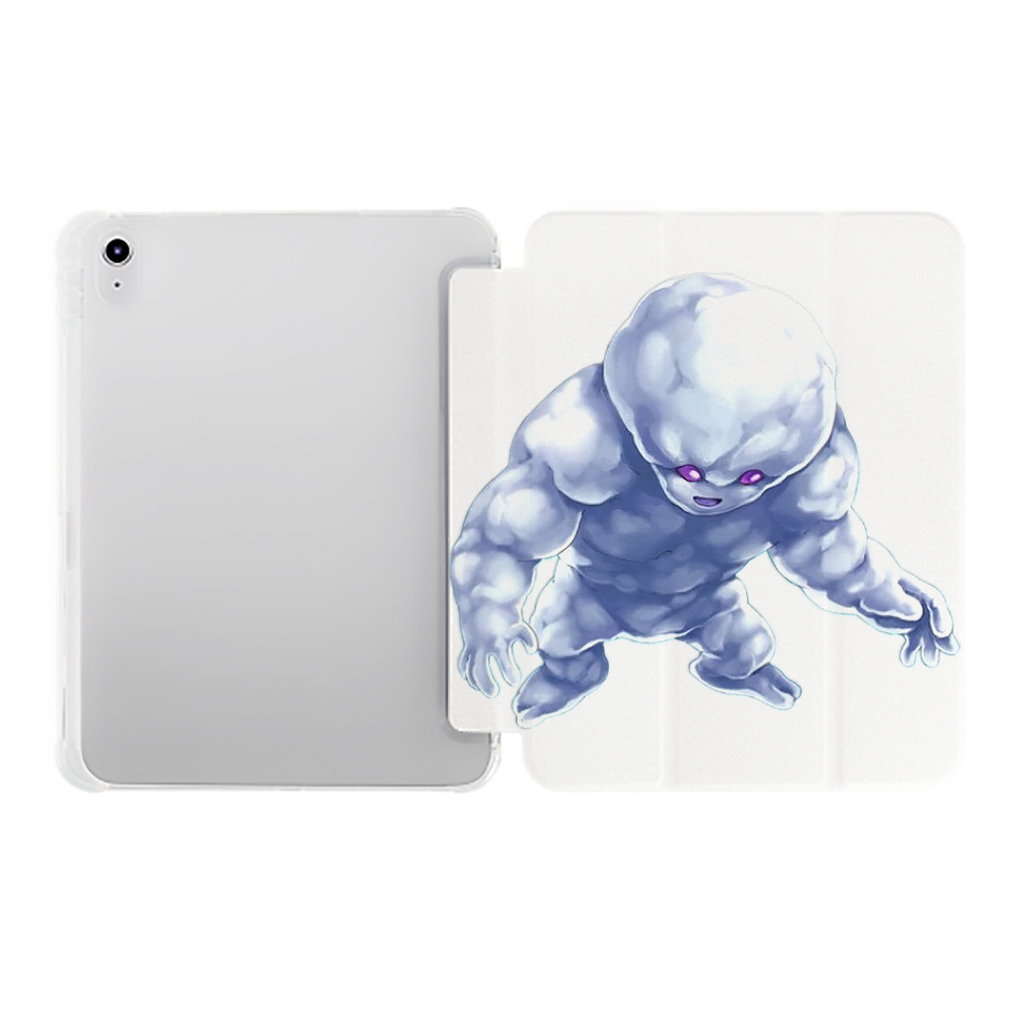 （画像用） 遊☆戯☆王 Yu-Gi-Oh! IPad ケース ペン収納付き 三つ折りスタンド PUレザー×シリコン 対応機種9.5/10.5/10.9インチ